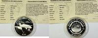 Weltmünzen 2000 Republic of Liberia Silver $20 Messerschmitt German Jet Proof Coin with COA -