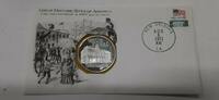 Exonumia Medal Vieux Carre LA Great Historic Sites Silver Proof First Day Cover -