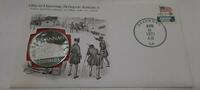 Exonumia Medal Savannah, GA Great Historic Sites Proof Silver in First Day Cover -
