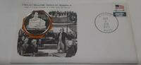 Exonumia Medal Faneuil Hall, MA Great Historic Sites PR Silver in First Day Cover -