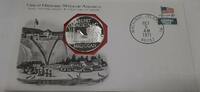 Exonumia Medal Fort Mackinac MI Great Historic Sites PR Silver in First Day Cover -