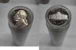 USA Jefferson Nickel 1977-S Proof - Roll of 40 Gem Proof Coins in Tube -