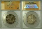 Weltmünzen 2 Shillings South Africa Coin ANACS EF 40 -