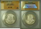 Weltmünzen 2.50 Shillings South Africa Coin ANACS AU 58 -