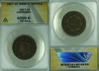 USA Large Cent 1827 Coronet Head  ANACS GOOD-6 Details Corroded  (41) AN... 64.31 £ Tax included +  18.49 £ shipping