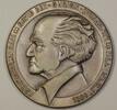 Exonumia Medal David Ben-Gurion 89g 59mm White Metal (3f) -