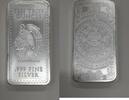 Exonumia Cuauhtemoc Design 10 Troy Ounce .999 Fine Silver Bar - See Photos -