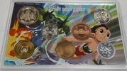 Weltmünzen Medal Japan Birth of Astro Boy 6 Coin BU Set w/ In Original Plastic Case -