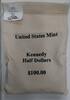 USA Half Dollar 2004-P&D Kennedy $100 Mint Sealed Bag - 200 BU Coins -