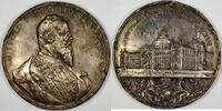 Exonumia Medal Luitpold Przregent V. Bayern Massive German Silver Scarce Heavy -