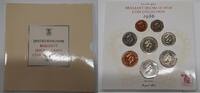 Weltmünzen United Kingdom Mint Set - 8 BU Coins Total in Royal Mint Packaging -