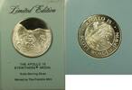 Exonumia Sterling The Apollo 15 Silver Space Franklin Mint Proof Limited Edition Medal -