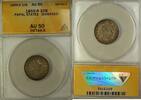 Weltmünzen 1859-R Papal States 10B Silver Coin ANACS AU-50 Details Damaged -