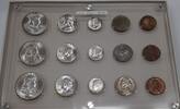 USA 1953 PD&S UNC Set in Seitz Holder - Uncirculated w/Spots 15 Coins Total -