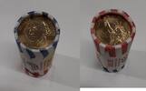 USA Dollar 2007-P George Washington Presidential Roll BU 25 Coins Total in OBW -