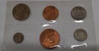 Weltmünzen New Zealand Uncirculated Set - 6 Coins in Plastic Case -
