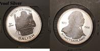 Exonumia Medal British Columbia Salish Gem Proof Khantsahlano Silver -
