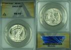 USA Half Dollar 1941-S Walking Liberty Silver 50c ANACS MS-63 (44) -
