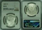 USA Dollar 1880-S Morgan Silver $1 NGC MS-65 (46) -