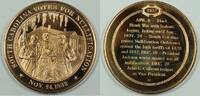 Exonumia Bronze History of the U.S. SC Votes for Nullification Proof Medal -