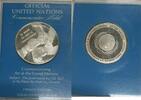 Exonumia Sterling United Nations 25th Anniversary ECE Silver Medal French Edition -