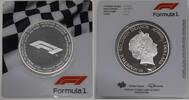 Weltmünzen 5 Dollars Solomon Islands Formula One Proof Silver Coin In Assay Card -