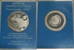 Exonumia Sterling United Nations 25th Anniversary ECE Silver Medal Russia Edition -