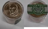 USA 2008-P John Q. Adams Presidential Dollars BU 12 Coin Roll Danbury by Mint -