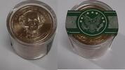 USA 2008-D M. Van Buren Presidential $1 - 12 BU Coins in Danbury Mint Roll-Sealed -