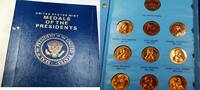 Exonumia United States Mint Medals of the Presidents Complete through George W Bush -