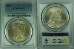 USA Dollar Peace Silver S$1 PCGS MS-63 w/Toning (47C) -