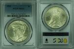 USA Dollar Peace Silver S$1 PCGS MS-62 Better Coin (47A) -