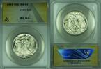 USA Half Dollar Walking Liberty Silver 50c ANACS MS-63 -