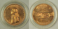 Exonumia Medal US Mint Thomas Jefferson Indian Peace Small Size -