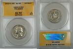 USA Washington Quarter 1932-S Silver ANACS AU-50, Details, Polished -