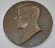 Exonumia Bronze US Mint John F. Kennedy Presidential HR Inaugural Medal-Used/Stains -