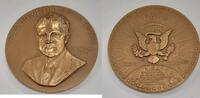 Exonumia Bronze US Mint Richard Nixon Presidential HR 2nd Inaugural Medal-Used -