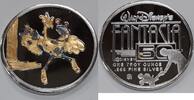 Exonumia 50th Anniversary of Disney's Fantasia 1oz Silver Round/Dancing Ostrich -