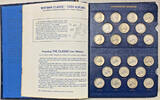 USA Washington Quarter 1932-1990 Complete Set, Silver-Clad & Proof, Whitman Album-M -