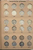 USA Washington Quarter 1932-1998 Complete Set, Silver & Clad, Dansco Coin Album (L) -