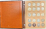 USA Half Dollar 1964-2012 Kennedy BU/UNC Silver,Clad & Proof Set-Dansco Album (B) -