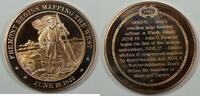 Exonumia Bronze History of the U.S. Fremont Begins Mapping the West Proof Medal -