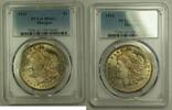 USA $1 Coin Morgan Silver Dollar PCGS MS-63 Nicely Toned (B) 19 -