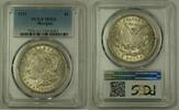 USA $1 Coin Morgan Silver Dollar PCGS MS-63 Lightly Toned (Better) (C) 19 -