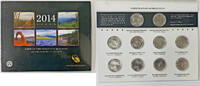 USA Washington Quarter S. Mint American The Beautiful Coin Set -