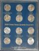USA & US Territories Quarters Collection - 12 Coin Set in Case - See Photos -