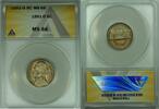 USA Jefferson Nickel 1951-D  Toned 5C ANACS MS 66 (52) A  22.15 £ Tax included +  18.49 £ shipping