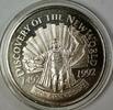 Exonumia Medal Discovery of The New World Christopher Columbus Uncirculated Silver -