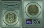 USA Half Dollar 1958-D Franklin Toned .50C PCGS MS 65 FBL (18) -
