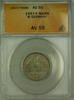 Weltmünzen 1 Mark 1957-F West Germany Coin ANACS AU 55 -